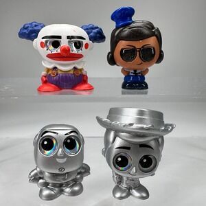Disney Doorables Pixar TOY STORY EXCLUSIVES Giggle McDimples Woody Buzz Chuckles